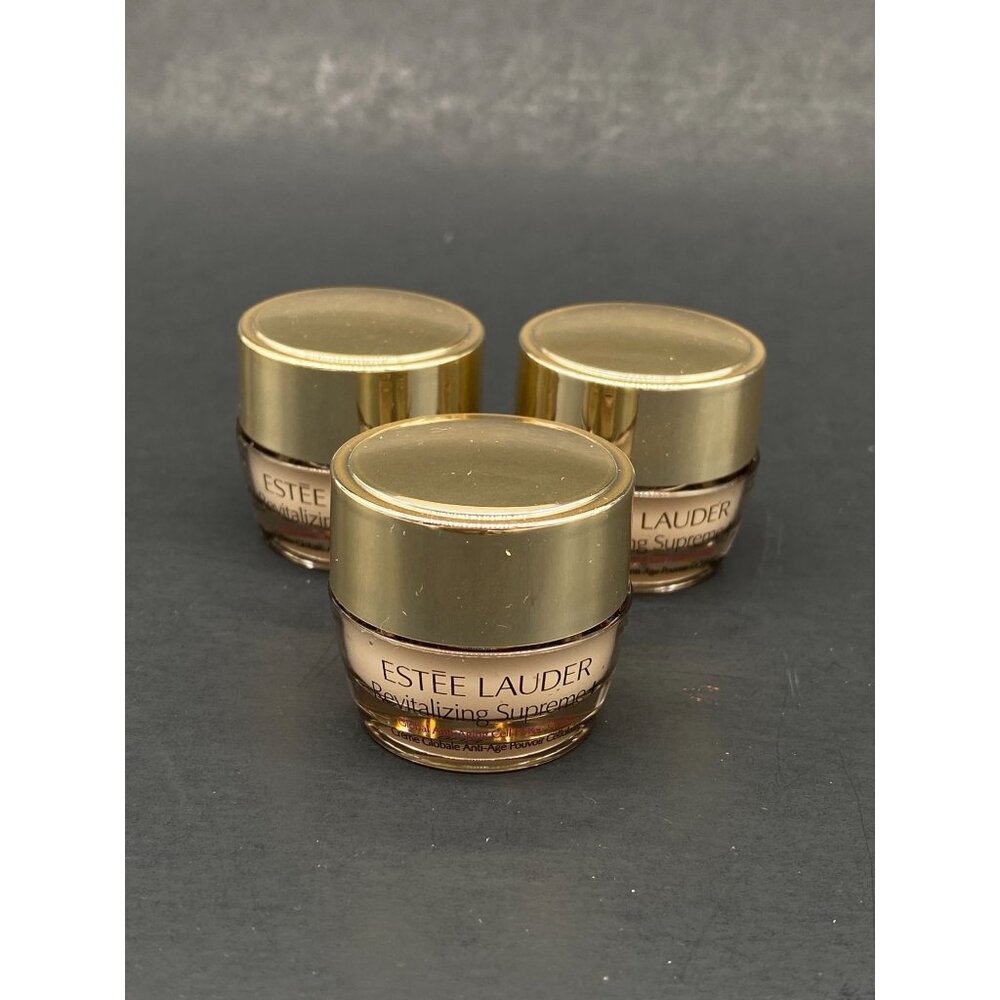 3 Estee Lauder Revitalizing Supreme+Global Anti-Aging Cell Power Creme -0.24 Oz/